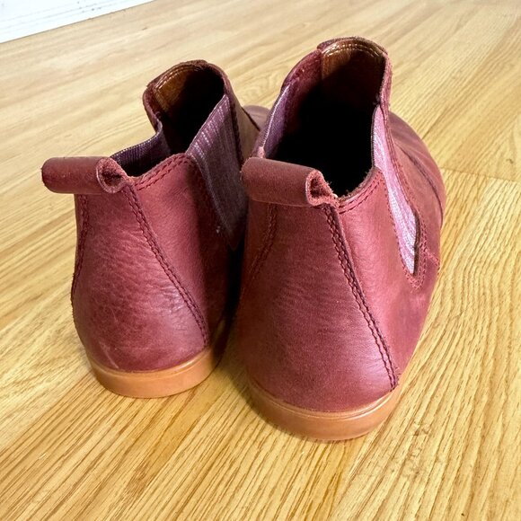 Kodiak Low Rider Chelsea Boot Womens Size 9 Red Leather - Picture 6 of 8